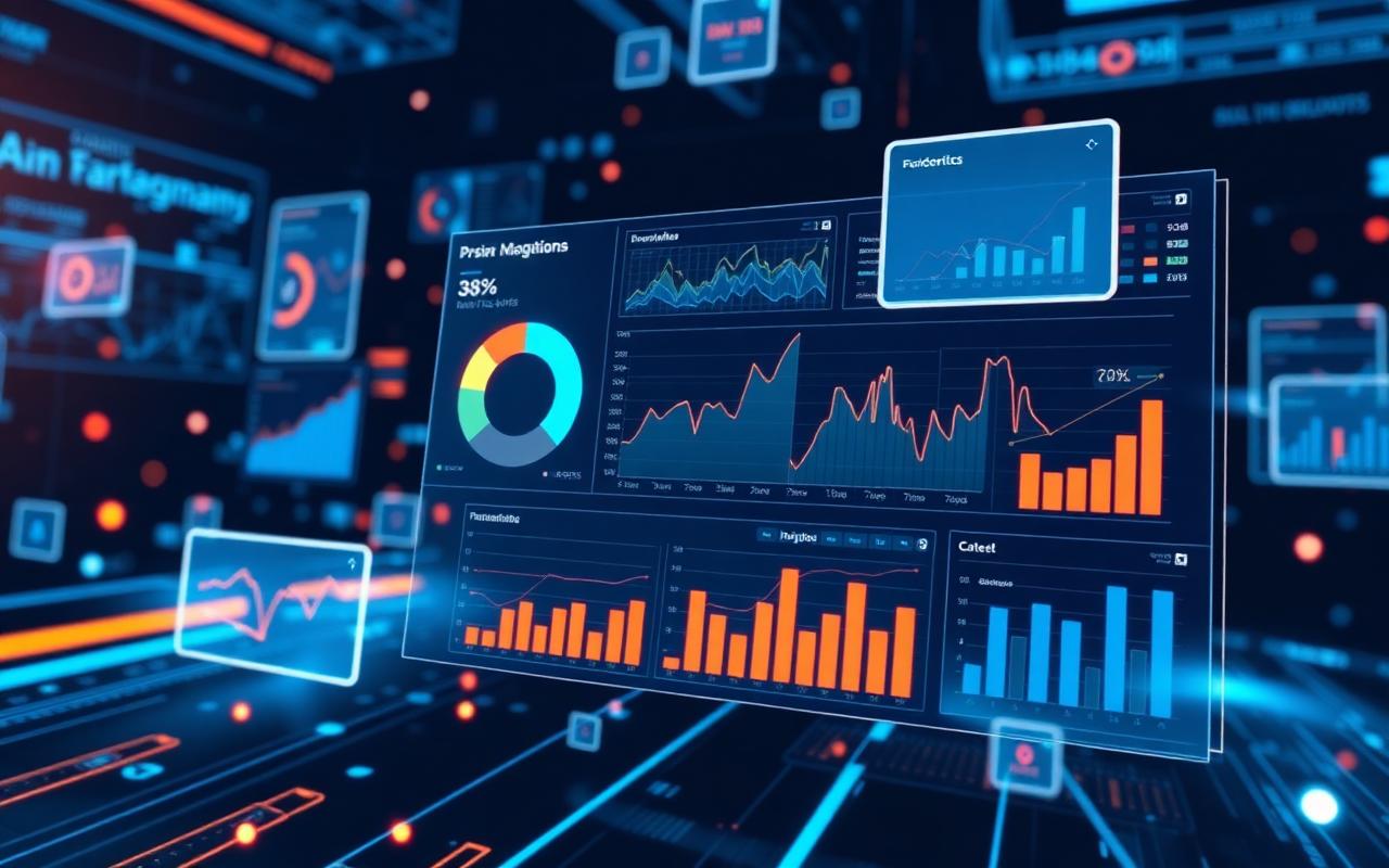 Business analytics dashboard