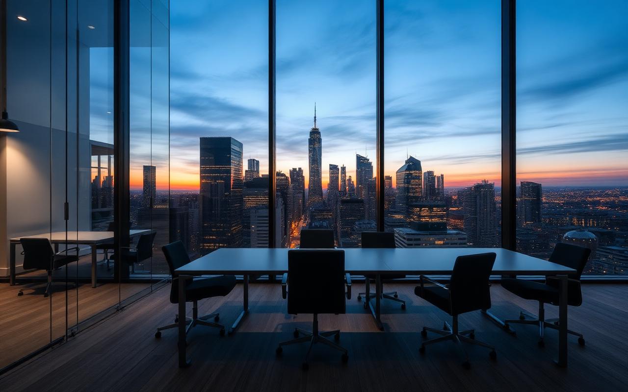 Corporate enterprise office